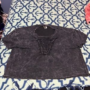 Windsor Cut Out Crop Top